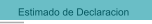 Estimado de Declaracion