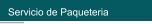 Servicio de Paqueteria